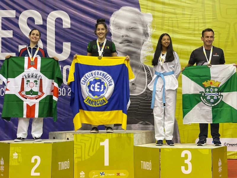 Nossa atleta Isabelle Dalapria conquista mais uma premiação no Taekwondo